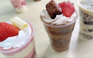 Copo da Felicidade Perfeito: 1 Base, 4 Sabores