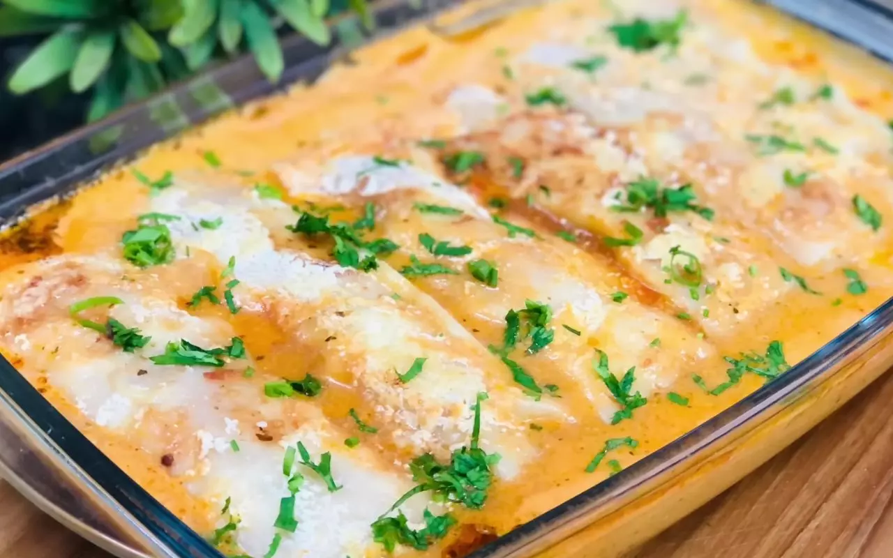 Receita de Canelones com Massa de Pastel