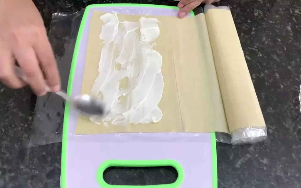 Receita de Canelones com Massa de Pastel